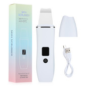 Ultrahangos peeling gép LCD kijelző EMS pozitív negatív ion mitesszer export maszk lifting feszesítő arctisztító súroló