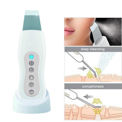 Ultragarsinis veido odos valymas Sonic Pore Cleaner Veido valiklis Odos šveitiklis Inkštirų dėmių šalinimas Ultragarsinis pilingas