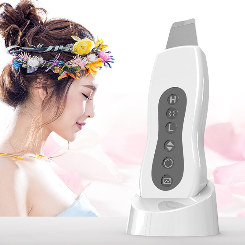 Ultrahangos arcbőrtisztító Sonic Pore Cleaner arctisztító bőrradír mitesszerfolt eltávolító ultrahangos peeling gép