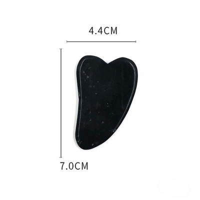 2022 Új Obsidian Jade Roller természetes masszírozó arcra Gouache kaparó arc Guasha kaparók Microniddle hengerek szépségápolási eszközök