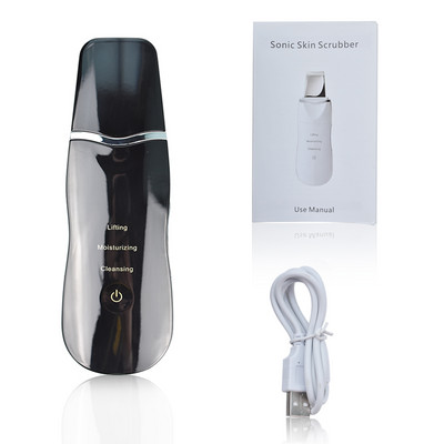 Ultragarsinis nano-joninis odos šveitiklis veidą pakeliantis pilingas ekstraktorius giluminis valymas grožio prietaisas inkštirų šalinimo masažuoklis