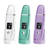 Ultrahangos vibrációs mitesszer eltávolító mélytisztító arcbőrradír pórustisztító lifting gép arcra Led peeling lapát