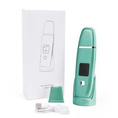 Ultrahangos vibrációs mitesszer eltávolító mélytisztító arcbőrradír pórustisztító lifting gép arcra Led peeling lapát