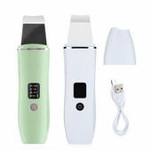 Ultragarsinis odos šveitiklis inkštirų valiklis veido valiklis salono odos priežiūra veido mentele Vibracinis šveitimas veidą pakeliantis grožis