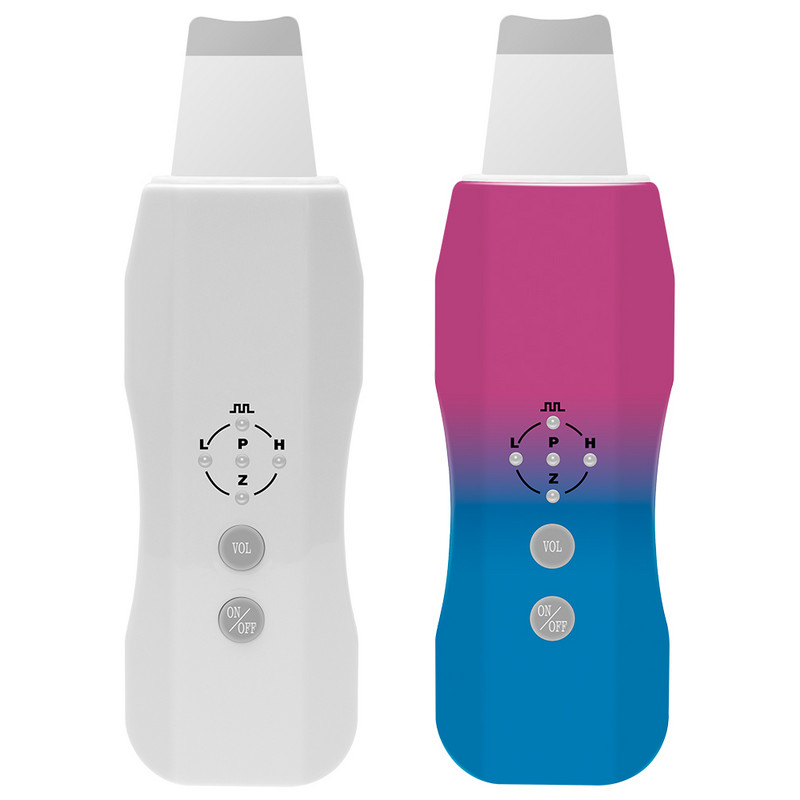 Ultrahangos bőrradír vibrációs arctisztító spatula mitesszer eltávolító lapát Ance Clean kavitációs peeling arc lifting