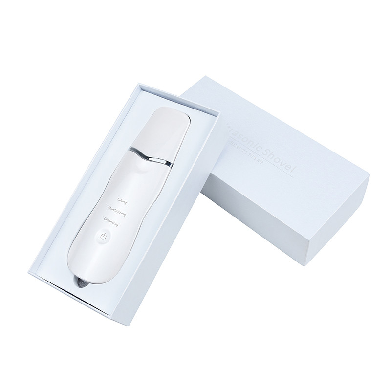 Electirc Skin Scrubber 3 az 1-ben ultrahangos spatula mitesszer eltávolító arcpórus tisztító arcradír kivonó arc mélyre