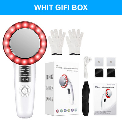 6 u 1 EMS ultrazvučni kavitacijski masažer za mršavljenje Infracrvena fizioterapijska anticelulitna masaža Aparat za mršavljenje sagorijevanje masti