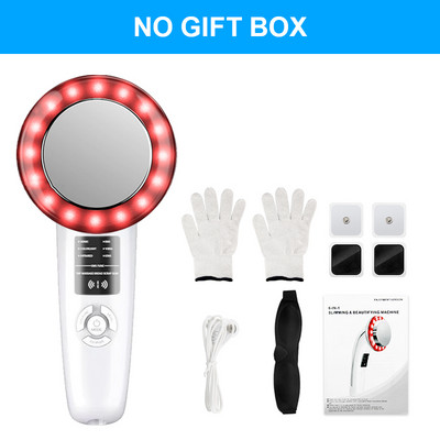 6 u 1 EMS ultrazvučni kavitacijski masažer za mršavljenje Infracrvena fizioterapijska anticelulitna masaža Aparat za mršavljenje sagorijevanje masti