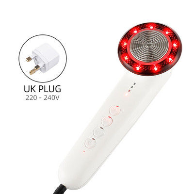 Ručni 40K kavitacijski ultrazvučni aparat za mršavljenje tijela, prijenosni uređaj za fotonsku terapiju u 6 boja za pomlađivanje kože