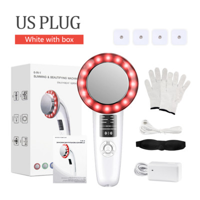 6 u 1 ultrazvučni kavitacijski masažer za mršavljenje tijela pomlađuje kožu daje toniranu kožu i podiže uređaj za uljepšavanje lica, ruku i nogu