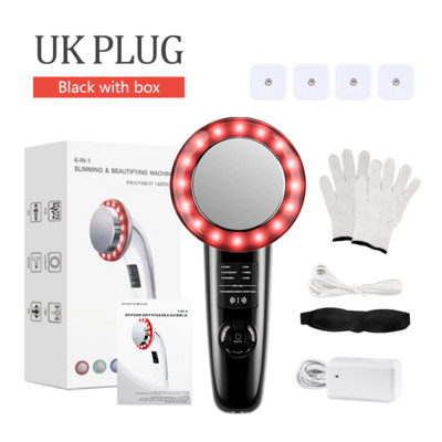 6 u 1 ultrazvučni kavitacijski masažer za mršavljenje tijela pomlađuje kožu daje toniranu kožu i podiže uređaj za uljepšavanje lica, ruku i nogu