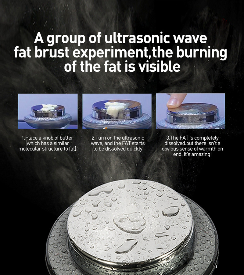 6 u 1 ultrazvučni kavitacijski masažer za mršavljenje tijela pomlađuje kožu daje toniranu kožu i podiže uređaj za uljepšavanje lica, ruku i nogu