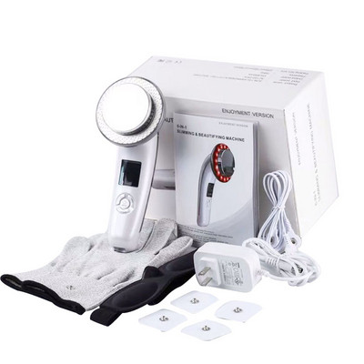 6-in-1 EMS liekninantis infraraudonųjų spindulių terapijos masažuoklis RF ultragarsinis kavitacijos anticeliulitinis masažas riebalus deginantis liekninamasis prietaisas