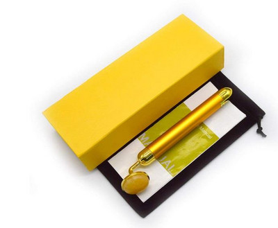 24K Beauty Bar V Face Artifact Face-Lift Stick Arcmasszázs Stick Jade Roller arcápoló Body SPA Alakformáló Stick Skin Pulse