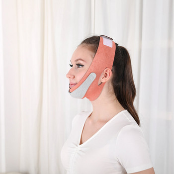 2021 Νέο επαναχρησιμοποιούμενο λουράκι αδυνατίσματος προσώπου 1 τεμ. Double Chin Reducer Face Lifter V Lifting for Face Chin Anti Snoring Solution