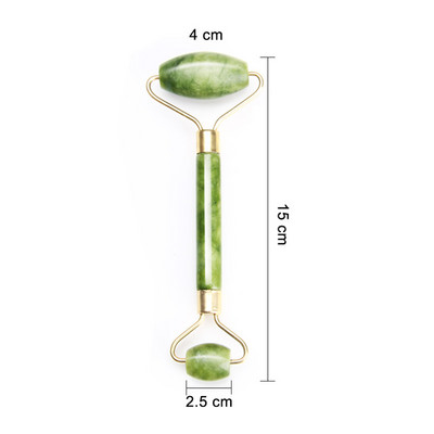 Darsonval Natural Facial Beauty Masszázseszköz Jade Roller Arcmasszírozó Karcsúsító Jade Masszírozó