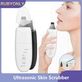 Ultrahangos bőrradír Arcmasszírozó Mitesszer eltávolító Arctisztító Pórustisztító Mély arcápoló Sonic Peeling Készülék