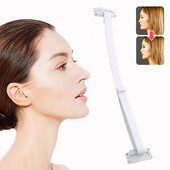 Momentinis veido pakėlimas, nematomas plaukų segtukas su BB klipu nuo raukšlių odą stangrinančios juostos