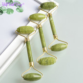 Masszírozó arcra Jade Roller GuaSha Deszkakészlet Természetes Arc Gouache Kaparó Test Hát Szépség Bőrápolás Karcsúbb Masszírozó Henger