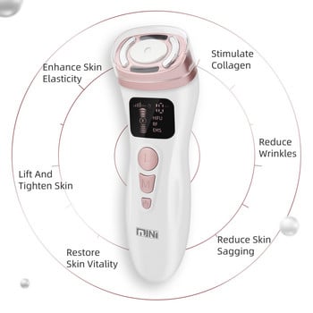 Mini HIFU Machine Ultrasound RF EMS Facial Beauty Device Face Massager Neck Lifting Tightening Rejuvenation Προϊόντα περιποίησης δέρματος