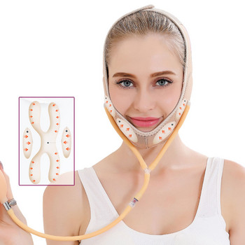 Air Press Face V Shaper Lift Up Belt Face-lift Mask Massager V-Line Cheek Chin Ζώνη αδυνατίσματος Αδυνάτισμα Εργαλείο ομορφιάς περιποίησης δέρματος