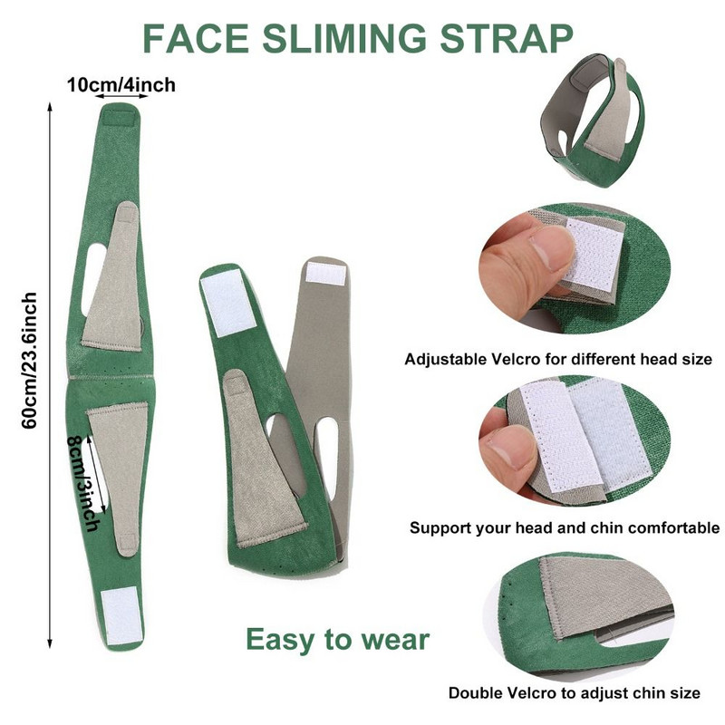 Maska za lice V-line Lifting Belt Graphene Traka za mršavljenje lica Traka za mršavljenje Traka za masku za lice Double Chin Eliminator