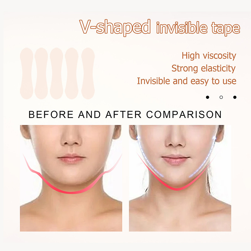 Face Lift Nevidljivi Face Lifting Patch Lifting Facial Stretch Chin Tanji Face Naljepnice Face Lift Traka Alati za njegu lica za žene