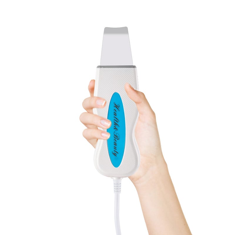 Scrubber cu ultrasunete puternic pentru pielea feței pentru îndepărtarea punctelor negre de acnee Lifting Peeling facial Cleaner Mașină de curățare pentru îngrijirea frumuseții