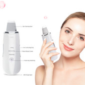 Ultrahangos bőrradír Arcpórusok Hámlasztás Tiszta mitesszer Ultrasonicspatula arcbőrápoló Beauty Scarping Spatula készülék