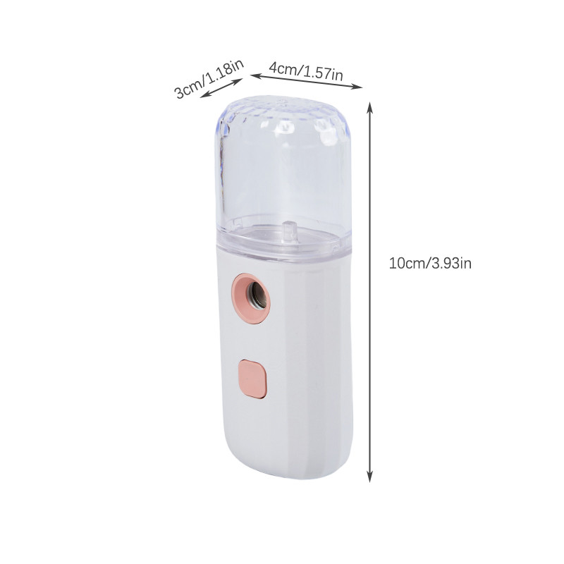 20 ml-es szemkörnyékápoló nano permetező hidratáló vízpermet gőzgőzölő újratölthető szemmosó Beauty Skin arc gőzgép permetező