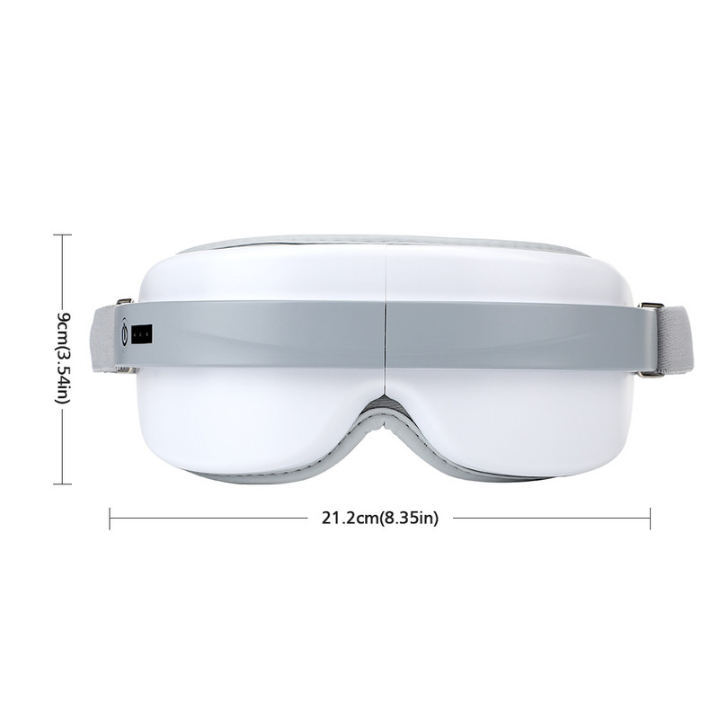 Zračni tlak Masažer za oči Vibracija Pametni instrument za njegu očiju Vrući oblog Umor Ublažavanje stresa Štitnik za oči Masaža za gnječenje