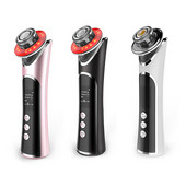 TinWong új RF EMS LED Photon Beauty Devices Jade Face Massager Bőrápoló eszköz Arc lifting Tighten Ránctalanítás.