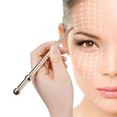 Näo Silma Trigger Point nõelravi pliiats Puhas vask Refleksoloogia Massaaž SPA Teraapia Stimulaator Akupunkt Massager Dredge Meridian