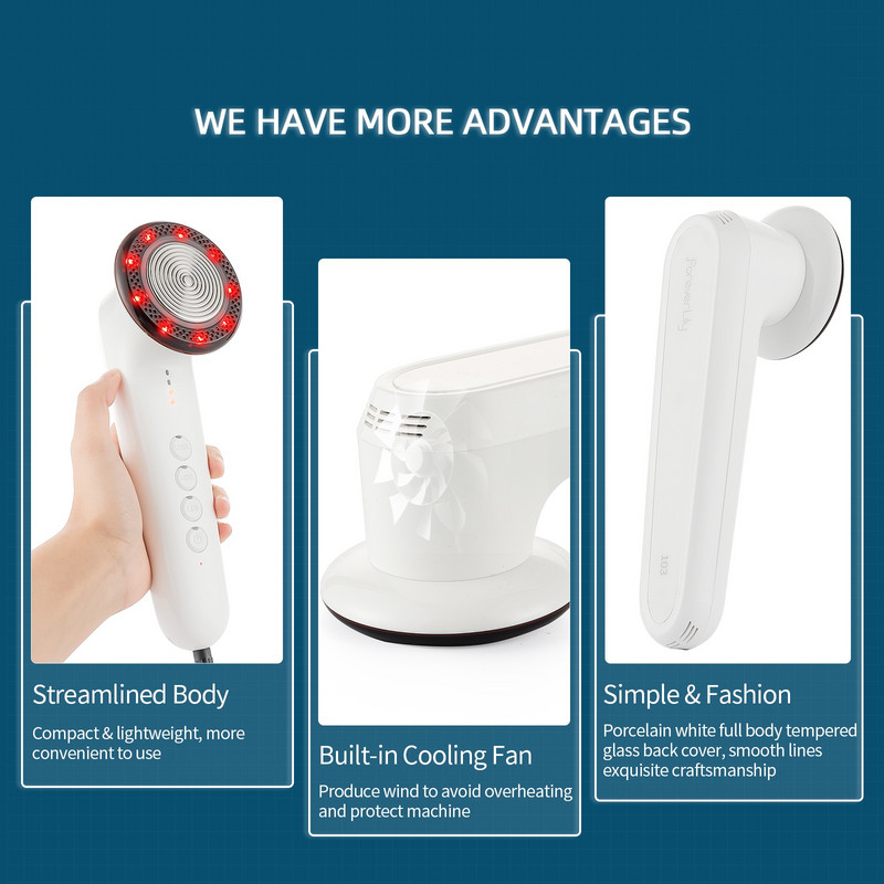 40K kavitacijos ultragarsinis mini kūno lieknėjimo aparatas, nešiojamas rankinis anti-riebalų celiulito degiklis fotonų odos atjauninimo prietaisas