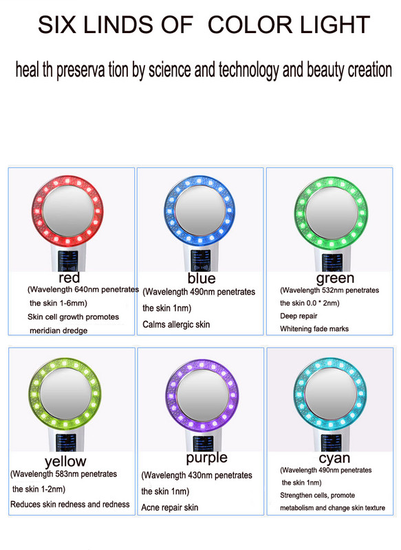 6 viename ultragarsinės kavitacijos EMS liekninamasis masažuoklis svorio metimui svorio metimo infraraudonųjų spindulių terapijos grožio priemonė