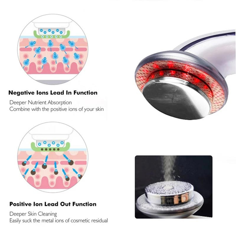 6 viename ultragarsinės kavitacijos EMS liekninamasis masažuoklis svorio metimui svorio metimo infraraudonųjų spindulių terapijos grožio priemonė