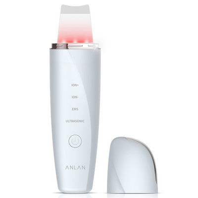 ANLAN Red Light bőrápoló ultrahangos bőrradír mély arctisztító peeling lapát arc pórustisztító arc lifting gép