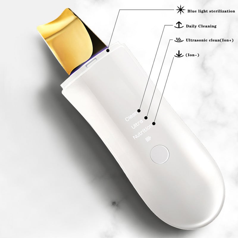 24 kHz-es ultrahangos bőrradír Nano Mist hidratáló pórustisztító készülékkel, arcradírozó hámlasztó gép