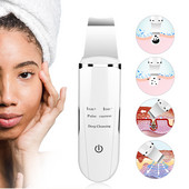 Ultrahangos bőrradír mély arctisztító gép peeling lapát arc pórustisztító EMS ionos bőrradír lifting gép Beauty