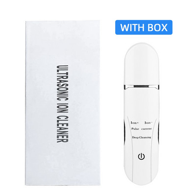 Ultrahangos bőrradír mély arctisztító gép peeling lapát arc pórustisztító EMS ionos bőrradír lifting gép Beauty