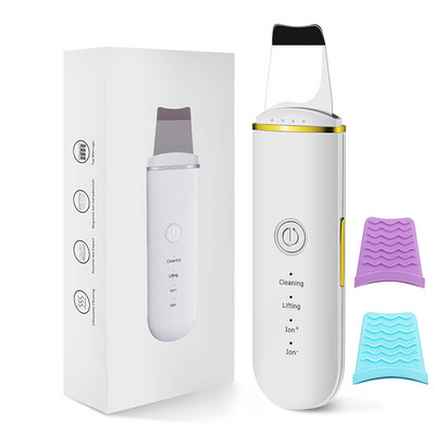 Ultrazvučni piling kože lica Vibraciona lopatica Sredstvo za uklanjanje mitesera Piling lica Lopata Očisti kavitacijski piling Ljepota lica