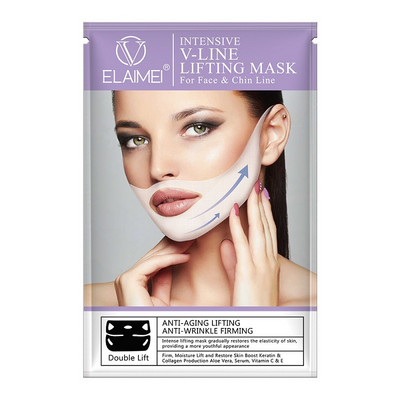 Face Lift Maska za mršavljenje Maska za vrat Face Lift V Lifting Chin Up Patch 4D zatezanje ušiju Skinny Masseter Double Chin Reducer