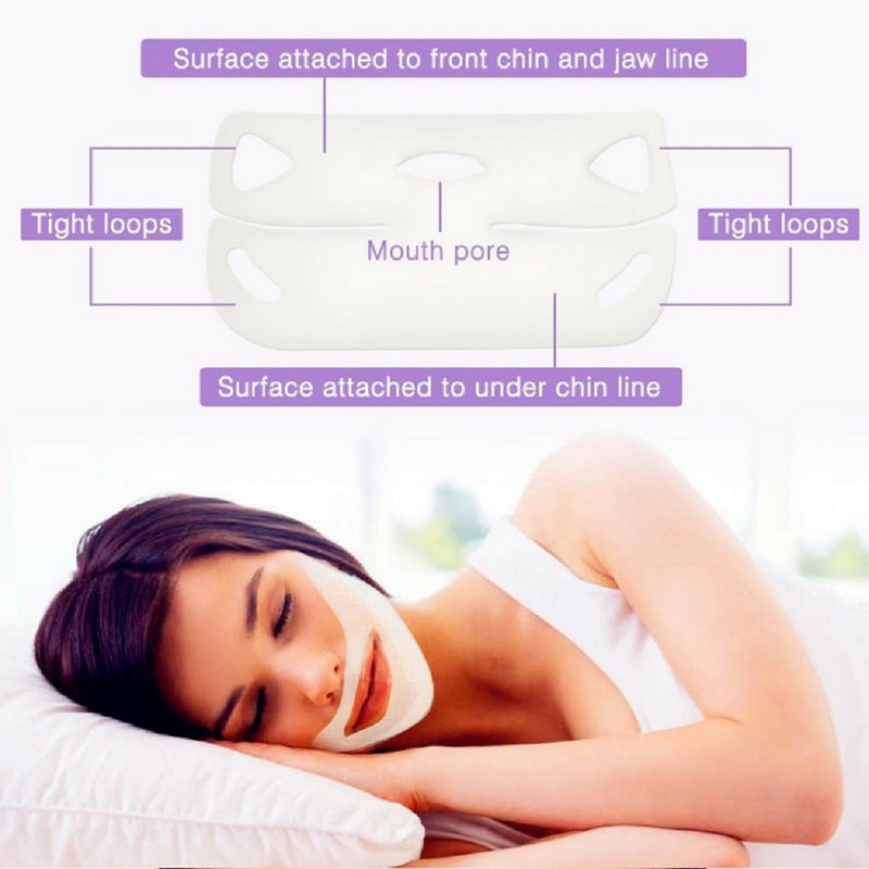 Face Lift Maska za mršavljenje Maska za vrat Face Lift V Lifting Chin Up Patch 4D zatezanje ušiju Skinny Masseter Double Chin Reducer