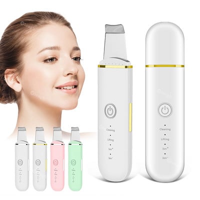 Ultrahangos bőrradír mély arctisztító gép peeling lapát arc pórustisztító arc lifting szépség műszer