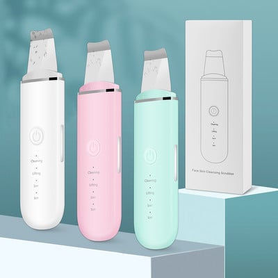 Beauty Ultrahangos bőrradír arctisztító mitesszer eltávolító arctisztító gépi bőrápoló akne masszírozó arc lifting