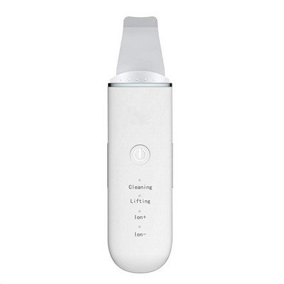 Scrubber cu ultrasunete pentru piele Vibrare Ion Mașină de curățare profundă a feței Spatulă facială Racletă pentru piele Peeling cu ultrasunete Lopată Curățarea porilor