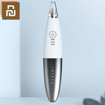 InFace Electric Remove Blackhead Apparatus to Blackhead Skin Pore Ακμή Αφαίρεση σπυριών Προσώπου Beauty Suction Καθαρισμός