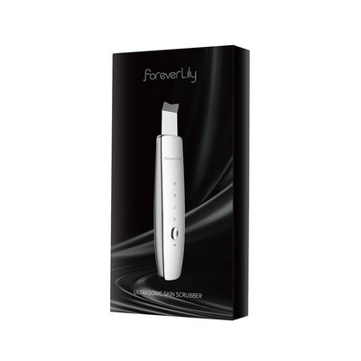 Curățare profundă cu ultrasunete a feței EMS Scrubber cu ioni pentru piele Exfoliere puncte negre Îndepărtarea pielii moarte Peeling Lopată Pore Cleaner