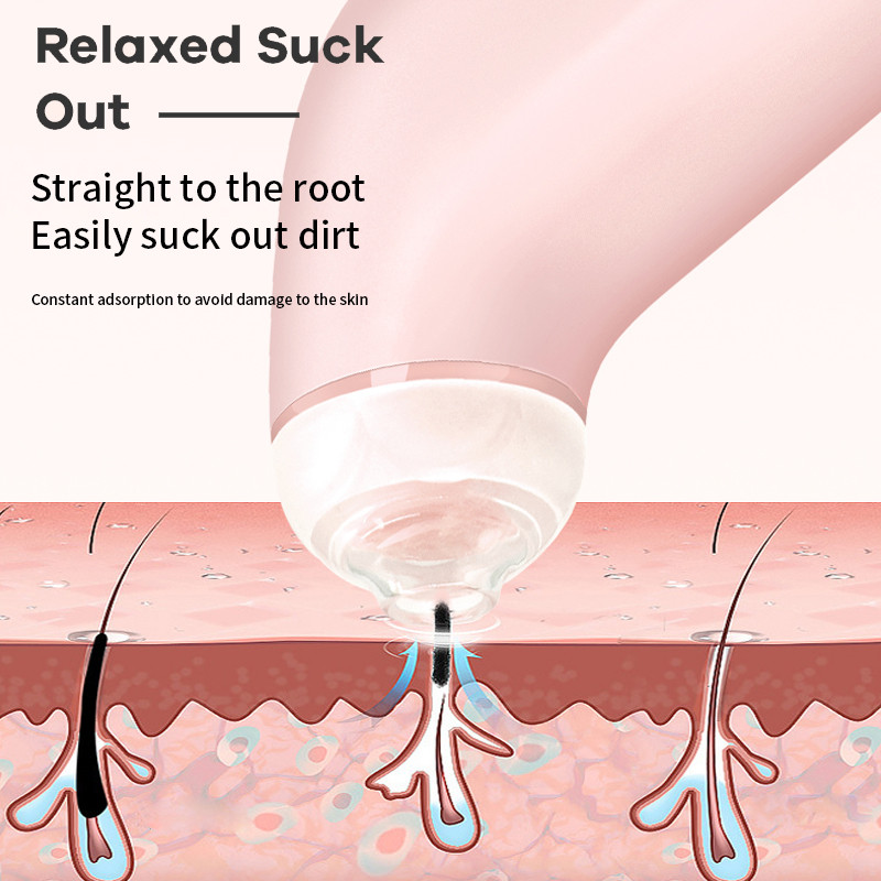 Odstranjivač mitesera Vakuum Akne Prištić Crna mrlja Usisni instrument Čistač Električni Beauty Piling za pore Njega kože