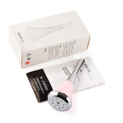 2 in 1 mikrovoolu näotõstmise masseerija silmade massaažipalliga naha noorendamine 3D massaažirulliga importiv hooldusseade kortsudevastane